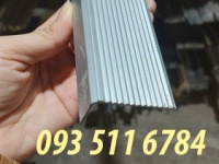 Nẹp ron gạch U10 nhôm Inox nẹp V góc tường nẹp góc âm