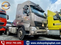 Bán chiếc xe đầu kéo Howo A7 máy 375hp 2015 cũ