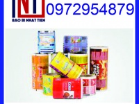 Sản xuất bao bì bánh kẹo dạng cuộn, cuộn màng bánh kẹo
