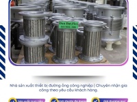 Khớp chống rung, Mối nối mềm, Khớp nối inox, Khớp nối mềm inox 304