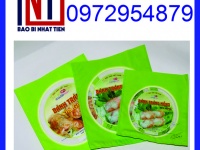 Túi đựng bánh tráng, chuyên in bao bì bánh tráng