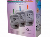 Thiết bị y tế 4H. Máy đo 3 in 1. Đường huyết-Mỡ máu_ Acid Uric( Gout)