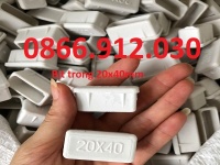 Nắp chụp sắt hộp 20x40mm có những màu nào?