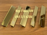 Nẹp T inox nẹp góc bo tròn nẹp cầu thang chống trượt
