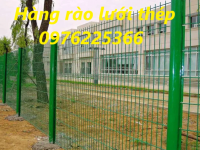 Thi công hàng rào sơn tĩnh điện tại Hà Tĩnh