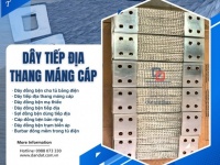 Dây đồng bện mạ thiếc/ Dây đồng bện tiếp địa cáp ngầm/ Sợi đồng bện tiếp địa cho tủ bảng điện