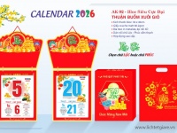 Lịch bloc 2026 - Sang trọng & Tiện ích