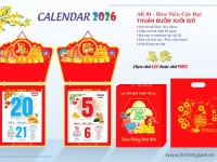 Lịch bloc 2026 - Sang trọng & Tiện ích