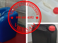 Can nhựa 30 lít vuông đựng hóa chất nguy hại, axit độc hại 
