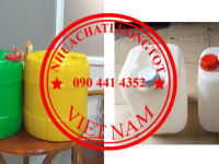 Can 10 lít đựng hóa chất chăn nuôi, can 20 lít đựng hóa chất y tế 