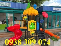 Cầu trượt liên hoàn ngoài trời,xích đu cầu trượt liên hoàn