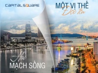 Suất ngoại giao CHCC ven sông Hàn, trung tâm thành phố Đà nẵng, giá chỉ 8x triệu/m2, vừa view sông