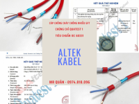 Cáp Chống Cháy 2x1.5+E+GFT – IEC60331, BS6387