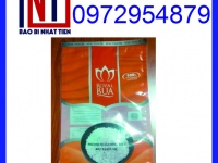 Túi gạo 1kg PA/PE, bao bì gạo 1kg, túi PA đựng gạo 1kg