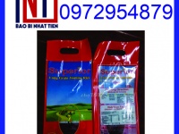 Túi gạo 1kg PA/PE, bao bì gạo 1kg, túi PA đựng gạo 1kg