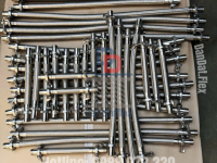 Ống mềm inox máy nén khí, Ống mềm inox 2 đầu cong, Ống mềm bọc PJ cách nhiệt