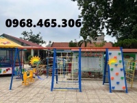 Thang leo trẻ em bằng sắt, thang leo vận động mầm non