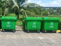 CÔNG TY NHỰA HÀ NỘI CHUYÊN BÁN BUÔN, BÁN LẺ THÙNG RÁC 660L. MUA HÀNG LIÊN HỆ: 0964018718