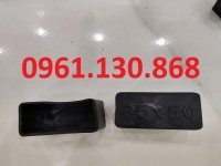 Bịt đầu sắt hộp 25x50mm - Phụ kiện cho sản phẩm nội ngoại thất