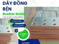 Dây đồng bện mạ thiếc/Dây đồng bện tiếp địa/Thanh nối đồng mềm busway