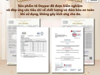 THÔNG TIN SẢN PHẨM TÃ DAYPER -  Tã/bỉm quần Dayper đủ size - Super Hive Dry mới, thấm hút gấp 6 lần