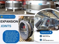 Khớp nối chống rung, khớp nối giãn nở inox, ống bù trừ giãn nở, mối nối mềm
