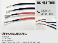 Cáp Solar 4mm Altek Kabel – Chuyên dùng cho hệ thống điện mặt trời Cáp điện mặt trời Solar 4mm² chuy