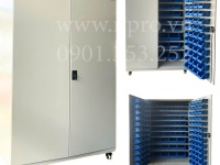 Tủ dụng cụ 2 cánh 3 ngăn 2 khay KT: ... Liên hệ  Chi tiết   Tủ đồ nghề 2 cánh 3 ngăn kéo 2 khay KT: 