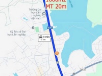 [Chính chủ] Bán lô đất 1000m2 mặt tiền 20m bám đường QL21 đối diện ĐH Lâm Nghiệp, view Hồ Xuân Mai