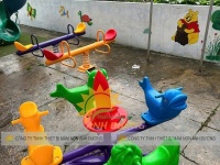 Đu quay 4 con giống trẻ em hàng nhập khẩu