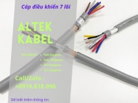 Cáp Điều Khiển 7 Lõi Altek Kabel – RVV & RVV