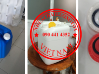 Cung cấp can nhựa 10L, can 20 lít đựng thuốc thủy sản, thùng nhựa 25 lít đựng vi sinh, can 30 lít đự
