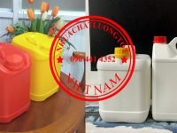 Chuyên sx can nhựa 5 lít tại xưởng, can nhựa 2 lít giá thấp nhất thị trường 