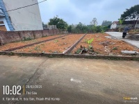 Chính chủ chuyển nhượng lô đất tại Sơn Đoài, Tân Minh, Sóc Sơn, Hà Nội,