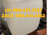 CAN HDPE ĐỰNG HÓA CHẤT CÔNG NGHIỆP ĐẬM ĐẶC: axit, kiềm, dung môi 