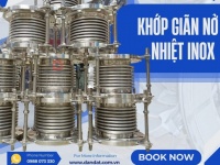 Khớp giãn nở inox/ Khớp nối giãn nở nhiệt/ Bù trừ giãn nở nhiệt/ Bù giãn nở đường hơi