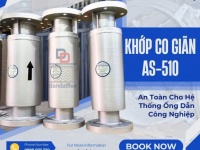 Khớp giãn nở inox/ Khớp nối giãn nở nhiệt/ Bù trừ giãn nở nhiệt/ Bù giãn nở đường hơi