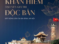 Khẳng định đẳng cấp sống thượng lưu với căn hộ bên hồ Giảng Võ.