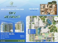 Căn hộ 3PN Sky Retreat Eco Retreat  giá gốc CĐT 4,3 tỷ (gồm VAT+KPBT), có vườn mây