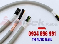 Cáp điều khiển 8 lõi chống nhiễu và không chống nhiễu Altek Kabel