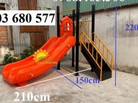 Cầu trượt vận động dành cho trẻ em mầm non