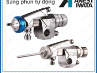 Tối ưu hiệu quả công việc với súng phun sơn Anest Iwata.