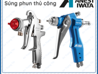 Tối ưu hiệu quả công việc với súng phun sơn Anest Iwata.