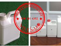 Can nhựa 500ml đựng mẫu, can 1 lít đựng axit loãng, can 2 lít đựng thuốc diệt côn trùng