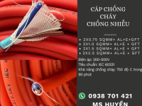 Cáp Chống Cháy Chống Nhiễu 2c X 1.0 mm2 Al+Gft+E Altek Kabel 