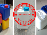 SX can nhựa 5 lít tròn, can 2 lít quai, can nhựa vuông 1 lít, can 500ml tròn 