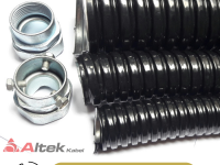 Ống ruột gà lõi thép + đầu nối 