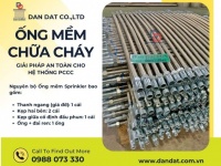 Ống mềm inox chữa cháy/ Ống nối đầu phun sprinkler/ Khớp nối mềm sprinkler PCCC