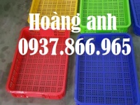 Sọt đựng rau củ trong siêu thị, sóng nhựa, bán sọt nhựa cao 10 toàn quốc