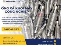 Bô zin chống rung inox/ Ống xả máy phát điện/ Ống bô giảm chấn inox